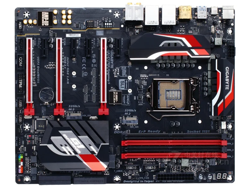 Материнская плата Gigabyte GA-Z170X-GAMING 5 оригинальных материнских плат DDR4 LGA 1151 HDMI USB2.0