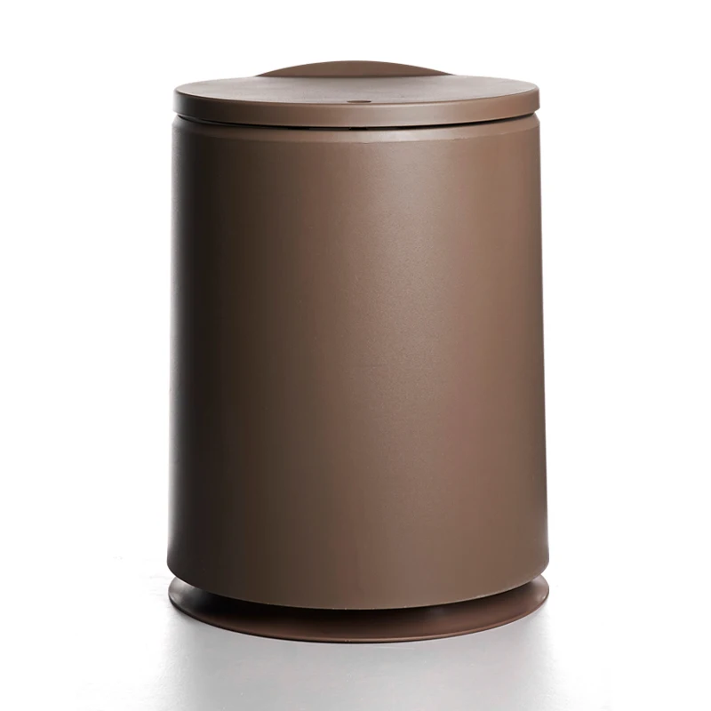 MR. BIN Тип штампованной детали ABS пластмассовый мусорный бак для бытовой уборки мусорное ведро быстро открытое мусорное ведро для дома - Цвет: Coffee Trash Can