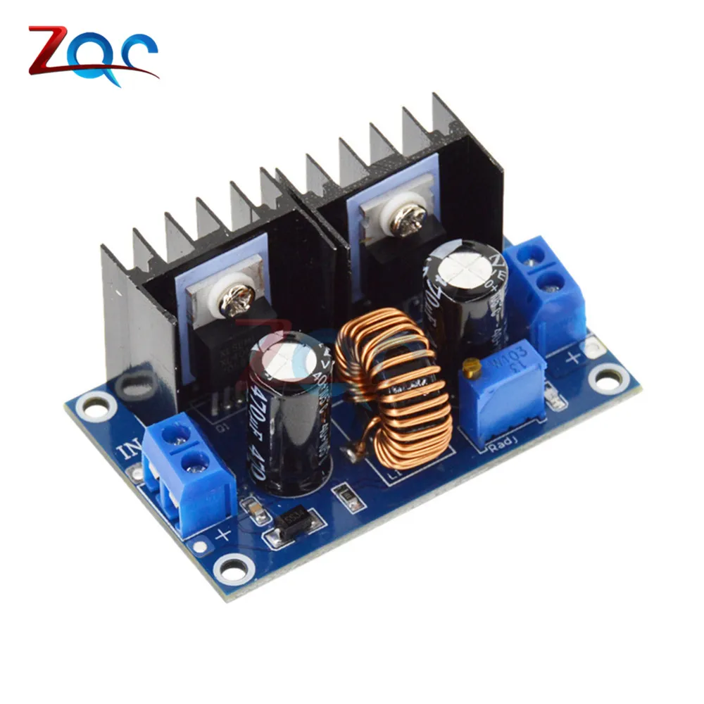 

XL4016 PWM Adjustable 4-36V To 1.25-36V Step-Down Board Module Max 8A 200W DC-DC Step Down Buck Converter Power Supply