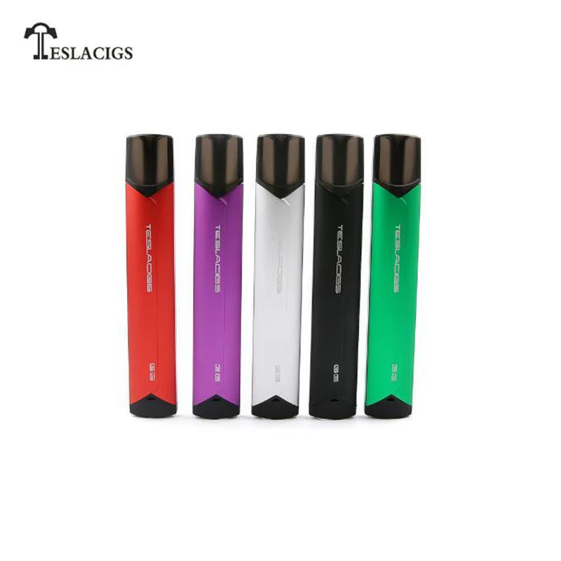 

Original Teslacigs GG POD System Kit 380mah battery with 2ML Cartridge Atomizer GG Vape Pen E-cigarette