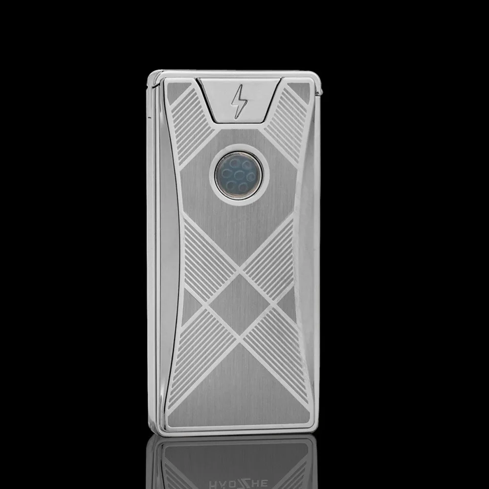 2018 Мужские Подарочные дуговые зажигалки Металлическая USB перезаряжаемая