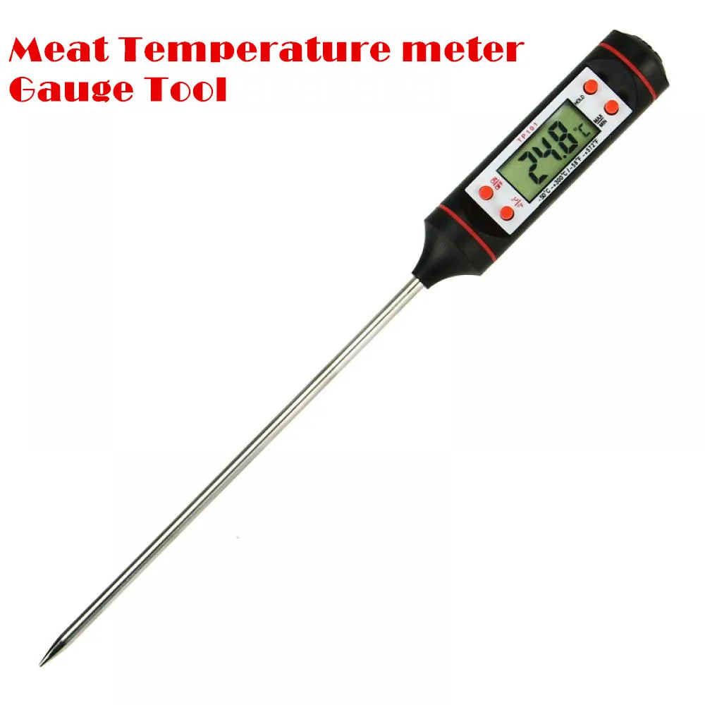 

Digital Kitchen Thermometer For BBQ Electronic Cooking Food Probe Meat Water Milk Meat Thermometer Kitchen Tools