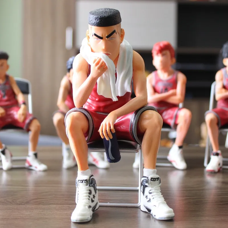 5 шт./компл. Slam Dunk Shohoku5 Stars сидящий Ver. Экшн фигурки из ПВХ сакураги ханамичи рукава