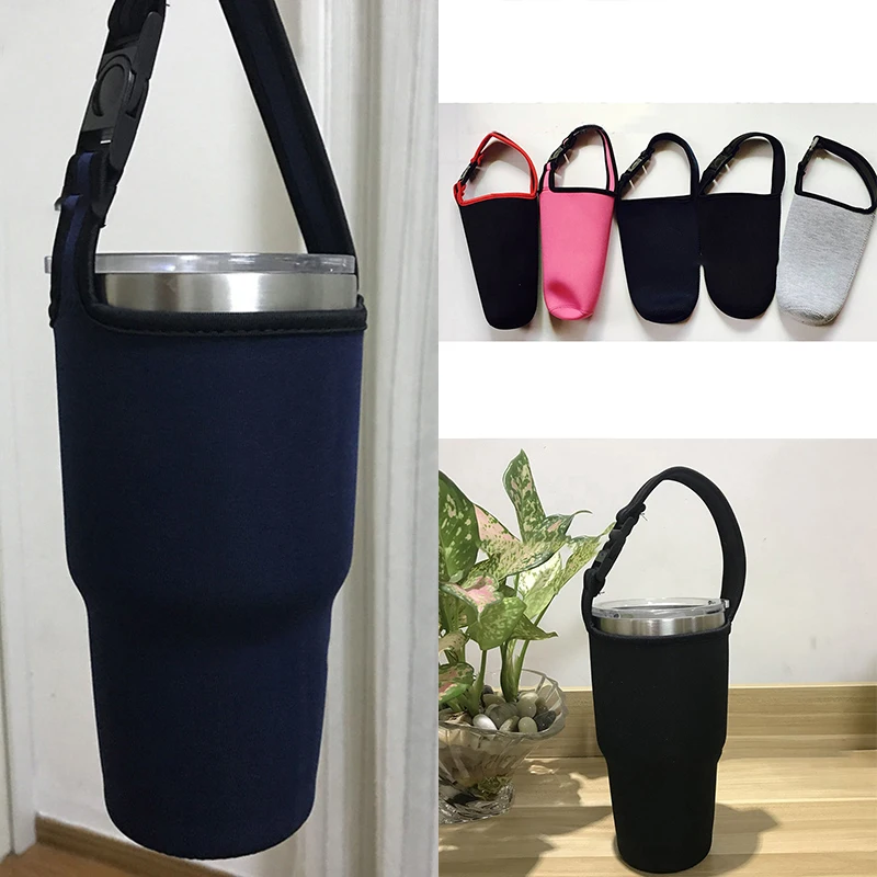 Protable Insulated Water Bottle Cup Drink Cooler Carrier Cover Case