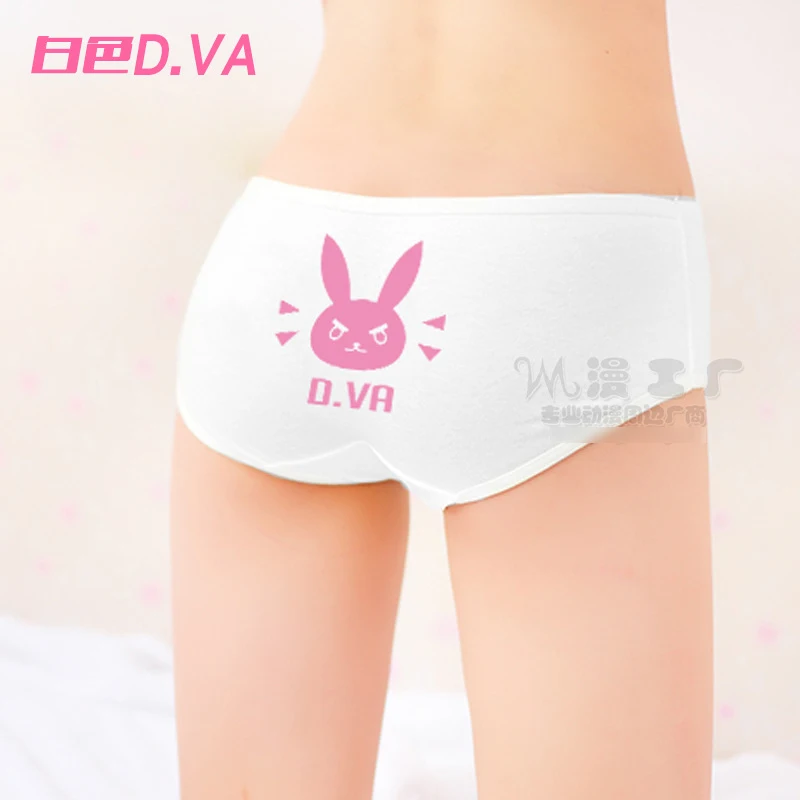 Free Size Cosplay Panties Cotton Cute Sexy Underpants for DVA Mei Widowmaker Tracer Underwear Gamer Prize Gift Drop Shipping Hot