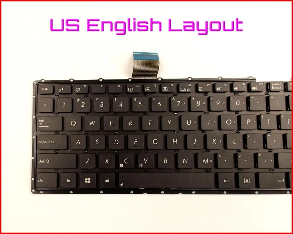  New Keyboard US English Version for ASUS K450 K450C K450CC K450CA F450VC K450L K450LA D451 D451V D4