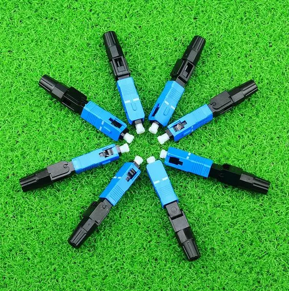 

SC Optic Fiber Quick Connector Multimode FTTH SC Single Mode UPC Fast Connector (10pcs,50pcs,100pcs for option)