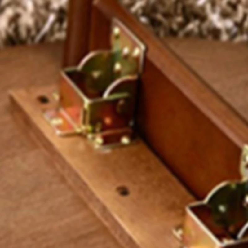 Black Folding Table Leg Brackets Foldable For Table Chair Extension