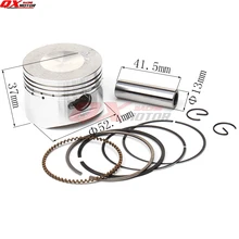 LF110cc Engine Piston kit 52.4mm Piston 13mm Pin Piston Ring Set for LIFAN 110cc Chinese Pit Bike Dirt Bike ATV Quads Go Kart LF110cc Engine Piston kit 52.4mm Piston 13mm Pin Piston Ring Set for LIFAN 110cc Chinese Pit Bike Dirt Bike ATV Quads Go Kart