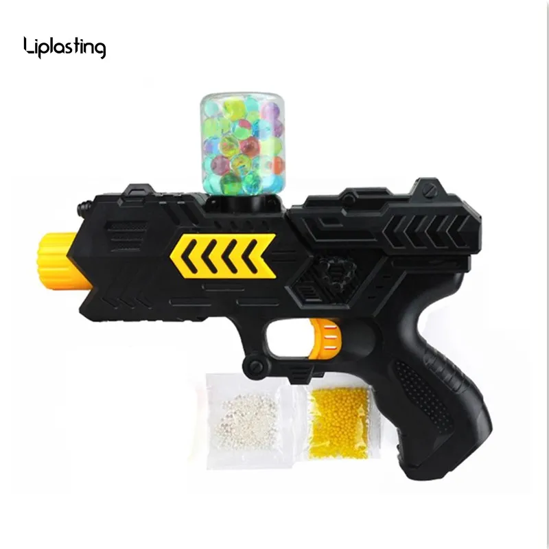 

Water Crystal Gun toys for children 400 pcs / packet colored soft crystal water paintball gun bullet grow water beads