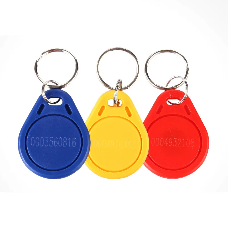 30 pcs/lot  TK4100 125khz ID Keyfob RFID Tags ID smart card read-only access card ABS waterproof  with Numbers 125khz em id card abs material invisible rfid smart hidden cabinet drawer lock long sensing distance no need open hole