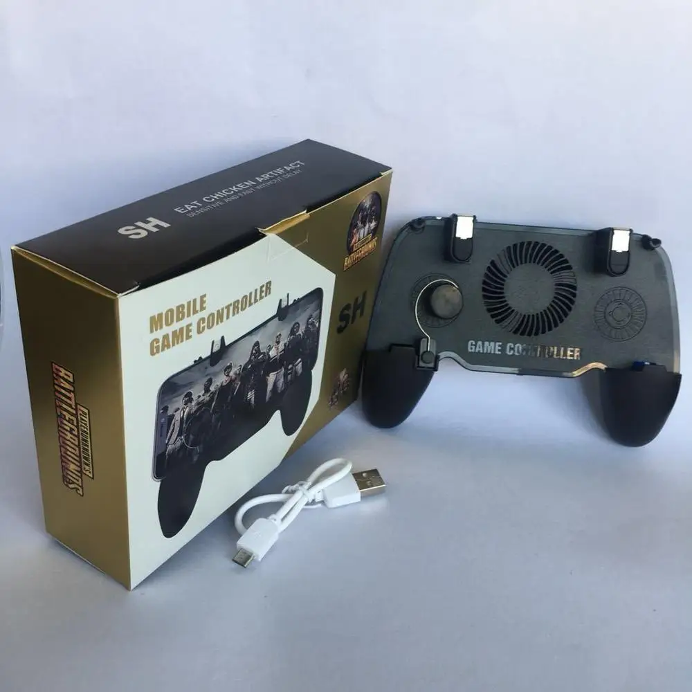 

New Tonight Eat Chicken Mobile Phone Mobile Game Trigger Shooting Controller Pubg Fire Button Handle SH Mobile Phone Universal