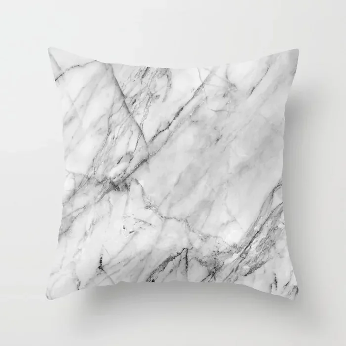 ZENGIA هندسية غطاء الوسادة 45x45 سنتيمتر الرخام الملمس رمي كيس وسادة غطاء الوسادة ل أريكة/ديكور المنزل/سيارة
