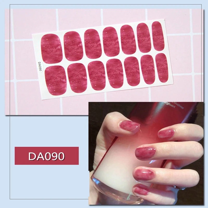 

1 Piece fashion Nail Sticker Water Transfer Decal Sliders for Nail Art Decoration Manicure Wraps Tools Tip