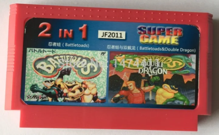 

Battertoads 2 IN 1 Collection --- High Quality 8bit Game Card Drop Shipping Worldwide!
