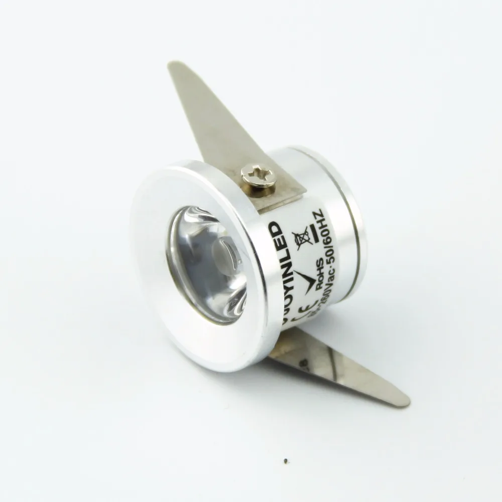 

10pcs Under Cabinet 360 Degree Rotation 1W 3W Mini led spot lights