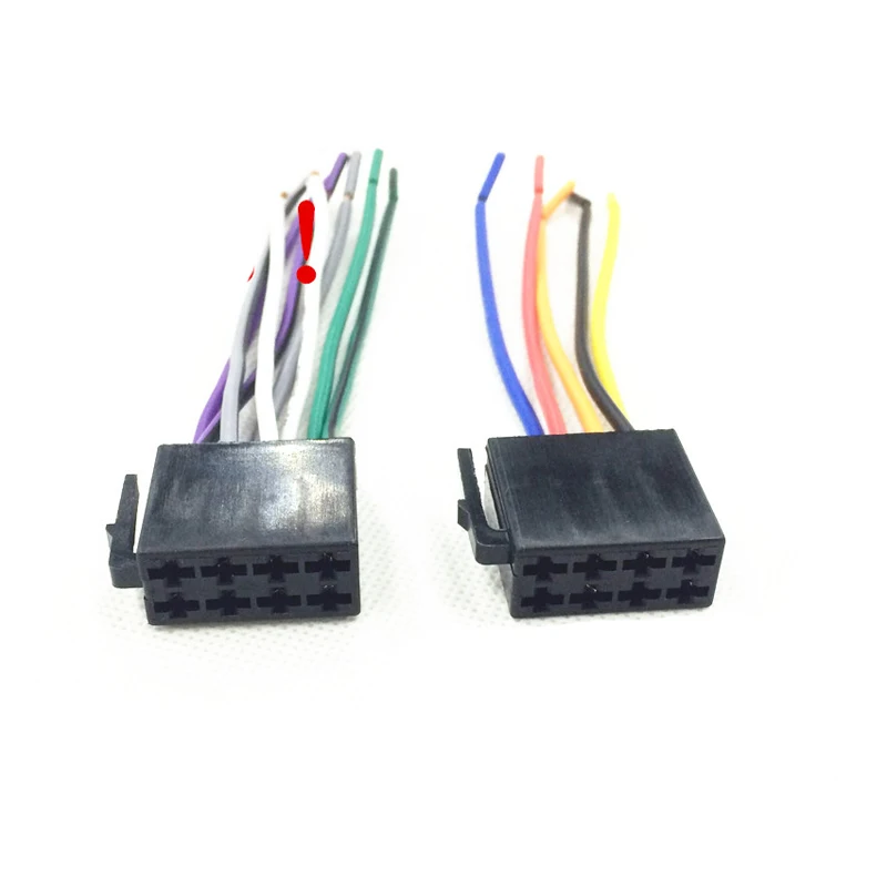 

Car Radio MINI ISO 16PIN 8+8PIN Harness Wire for VW Golf Jetta GTI Bettle Peugeot