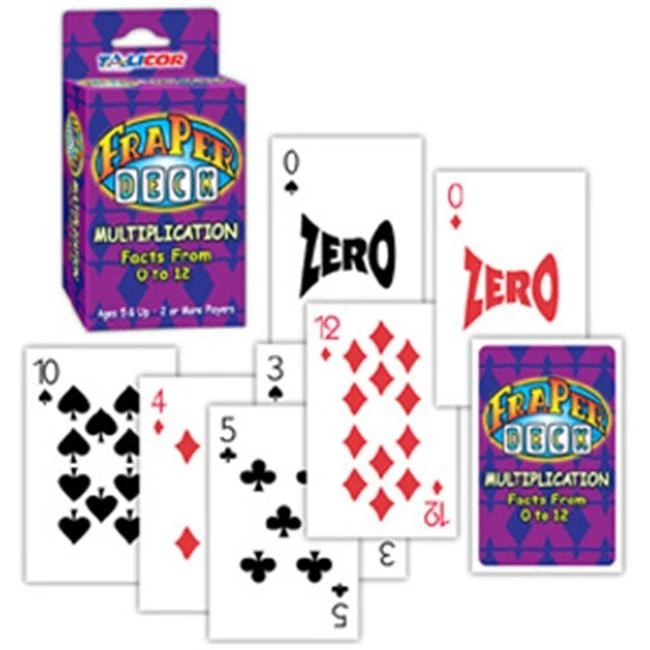 Talicor 6910 Fraperdeck Multiplication Math Game