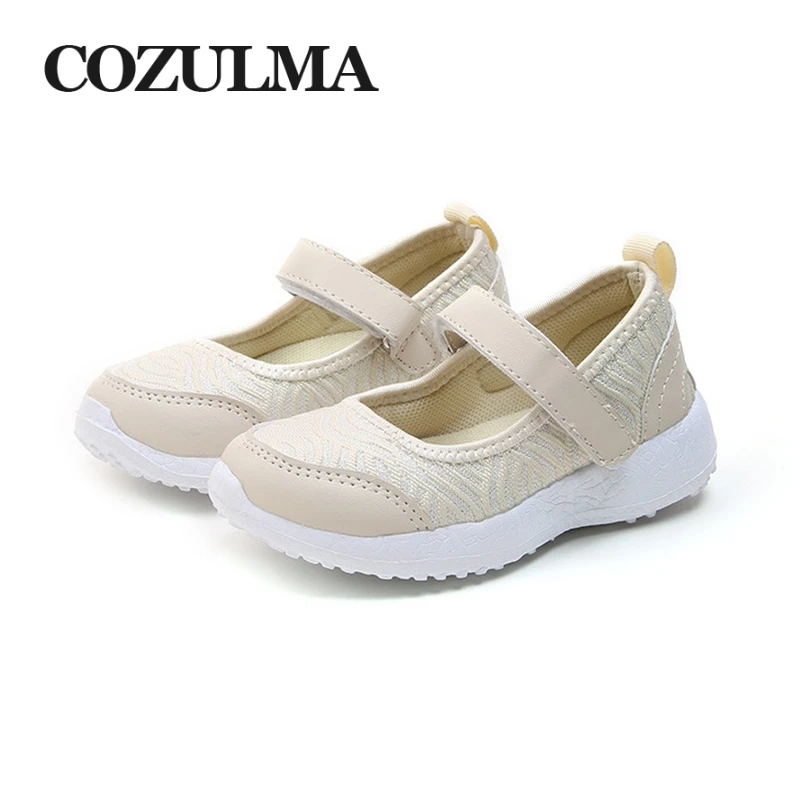 Cozulma الربيع الصيف الفتيات عارضة أحذية أطفال ماري جين وربط حلقة رياضية الأطفال في الرياضة رياضية للفتيات