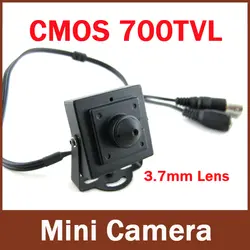 Мини HD 3.7 мм Мини Камера 700TVL 1/4 ''CMOS наблюдения Цвет CCTV Камера