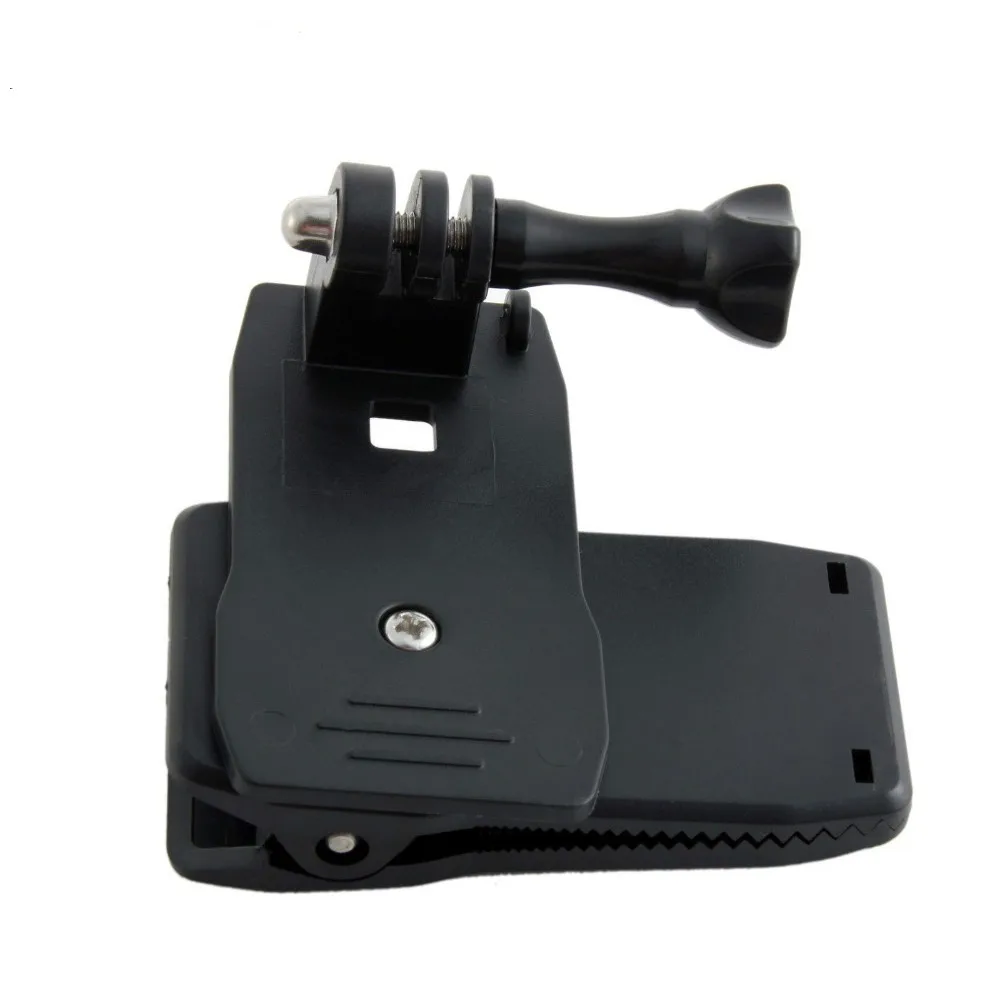 360 Degree Quick Release Rotary Backpack Hat Clip Fast Clamp Mount For