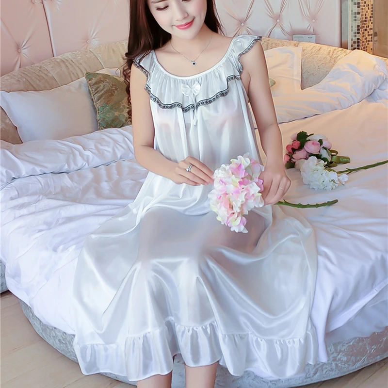 ladies sleeveless nightgowns