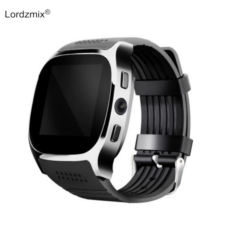 Bluetooth T8 Смарт часы с камерой наручные для IOS Android мужские Momen Smartwatch VS X6 U8 A1 Q18 DZ09 GT08 GV18