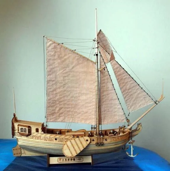 

Ship Model Kit Train Hobby Wooden Ship Model 3d Laser Cut Scale 1/80 Royal Netherlands Yacht And Boats Diy Yacht Model Kits