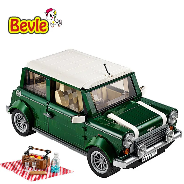 

21002 Creator Series Mini Cooper Camper Model 1079Pcs Building Kit Blocks Bricks Toy Gift Compatible with 10242