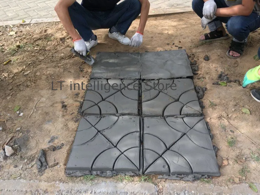 Садовая форма для каменной прогулки сделай сам тротуарная дорожка брусчатка