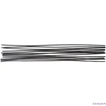 12 шт. пластиковый стержень сварки черный PP Пол Автомобильный бампер пластиковый сварки 50 см