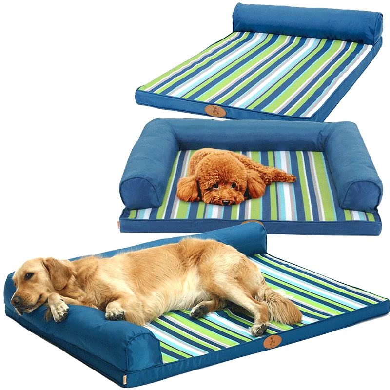 HOOPET Pet Bed Dog Beds for Large dogs Ultimate All Seasons Couch Style Headrest Edition Pillow Top