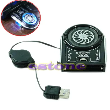 

Mini Vacuum Strong Cool Air Extract USB Box Cooler Cooling Fan For Notebook Laptop 180-Degree Rotate