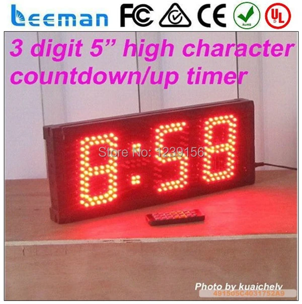 Leeman 2 digits led scoreboard/7 segment digit clock display/ countdown timers-waterproof 7 display numbers | Электронные