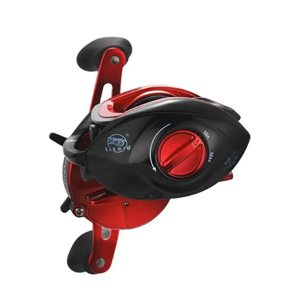 Carretel de Pesca de Arremesso de Metal Roda de Pesca Lizard 1 Tiro Longo Esquerda - Mão Direita 18 * 1bb 8.1: 5 Lizard 18 * 1bb carretel de pesca