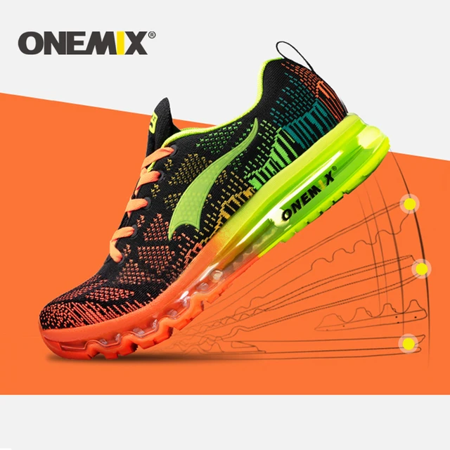 US $40.00 Free Shipping Onemix New Free Run Outdoor Sport Running Shoes Men Breathable Sport Shoes Women Trai
