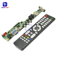 Универсальный ЖК-контроллер разрешение ТВ материнская плата VGA HDMI AV tv USB HDMI интерфейс драйвер плата модуль управления приводом