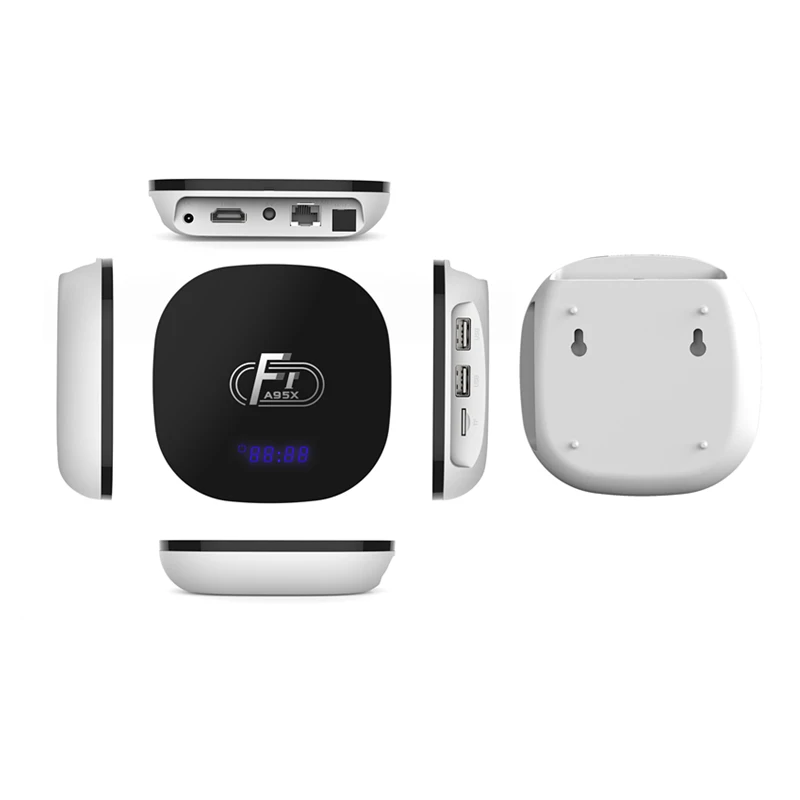 A95X F1 Android 8 1 tv box 2GB16GB Amlogic S905W Quad core 2 4 ГГц Wi Fi Интернет 100M Media Player PK X96mini SetTop на корпусе