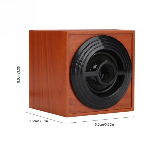Mini Wooden USB Computer Speakers Portable Computer Subwoofer Desktop Speaker Computer Subwoofer Bass PC Speaker
