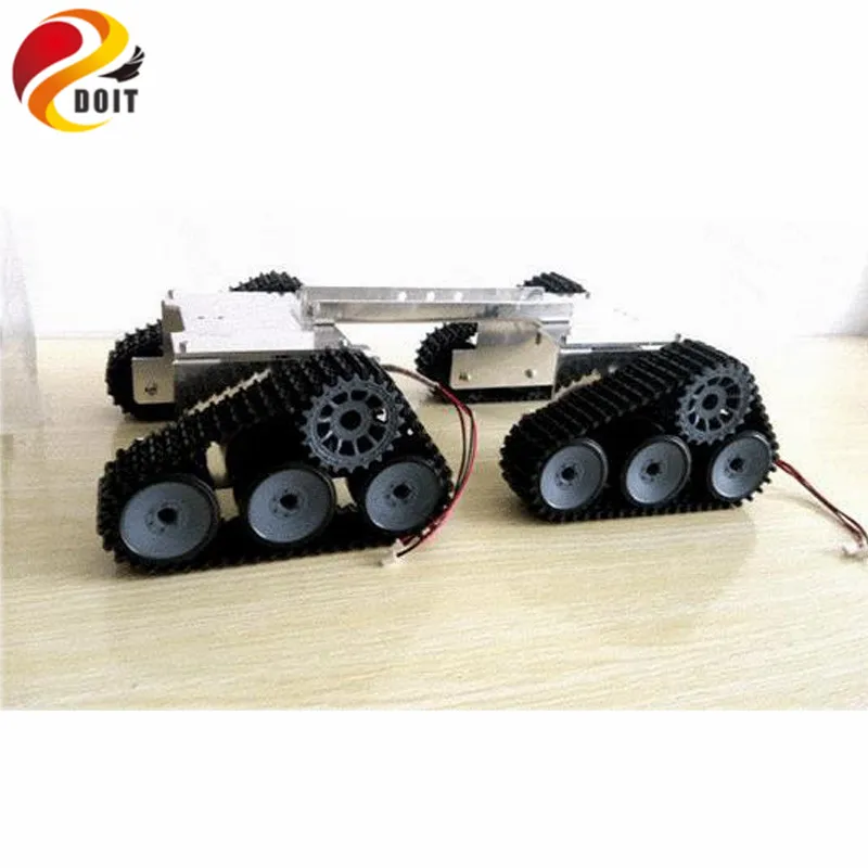 Official DOIT Super BIG Tank Car Chassis Crawler Intelligent DIY Robot Development Kit Tractor Toy