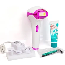 Лазерная эпиляция машина 500000 импульсов постоянный лазерной эпиляции безболезненно всего тела лазерная эпиляция Depilador 110-240 В