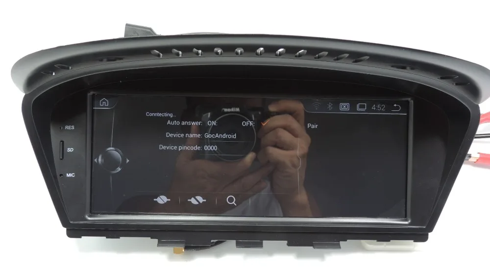 Flash Deal "YOKOTRON" 8.8"Touch  Android 9.0 (4+32GB) Car Radio Player for 535i  BMW E60 E61 E63 E64 2004-2008 only +GPS+Free rear camera 3