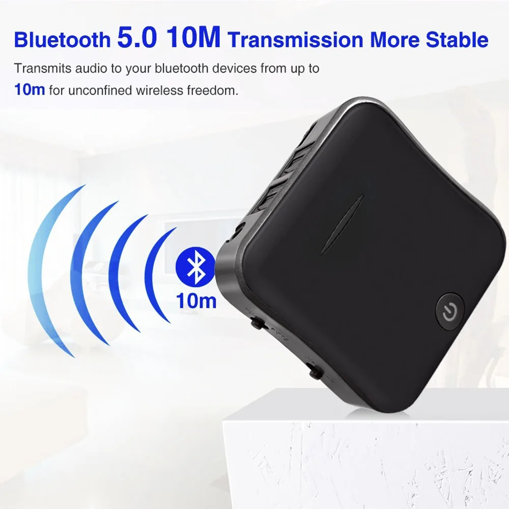 CSR8675 Bluetooth передатчик 5,0 APTX HD адаптер 3,5 мм/SPDIF/цифровой оптический Toslink для автомобильного динамика, Bluetooth аудио приемник