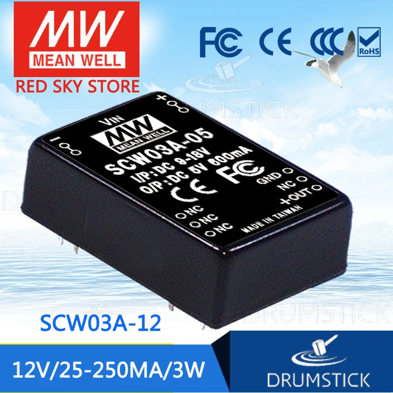 Передача MEAN WELL Тайвань SCW03A/03B/03C-05V/15V 3W | Обустройство дома