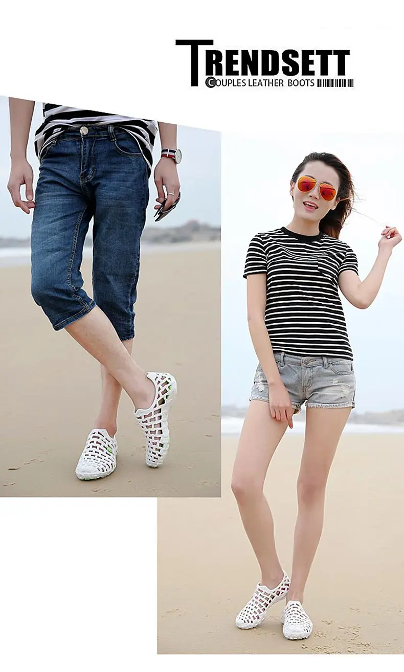 1 (48)Hollow Wading Shoes Breathable Aqua Shoes Beach Sandals Adult Slippers Sport Upstream Shoes Women Diving Socks 