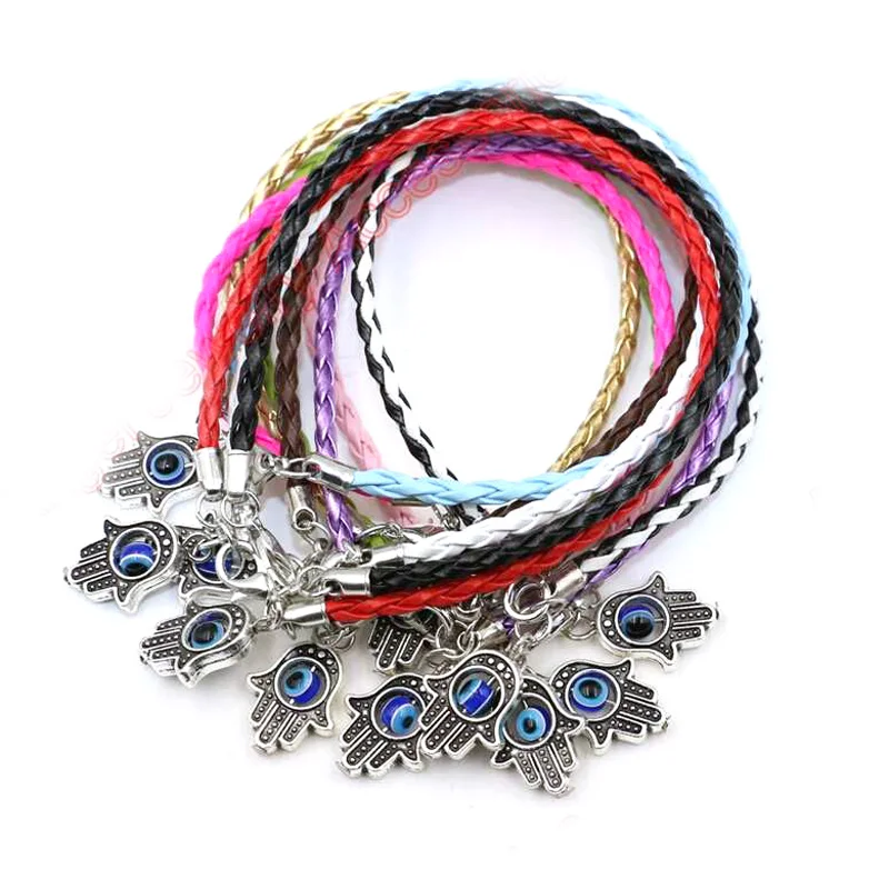 20pcs Bright Colorful Hamsa Hand of God Fatima Jewish Judaica Kabbalah