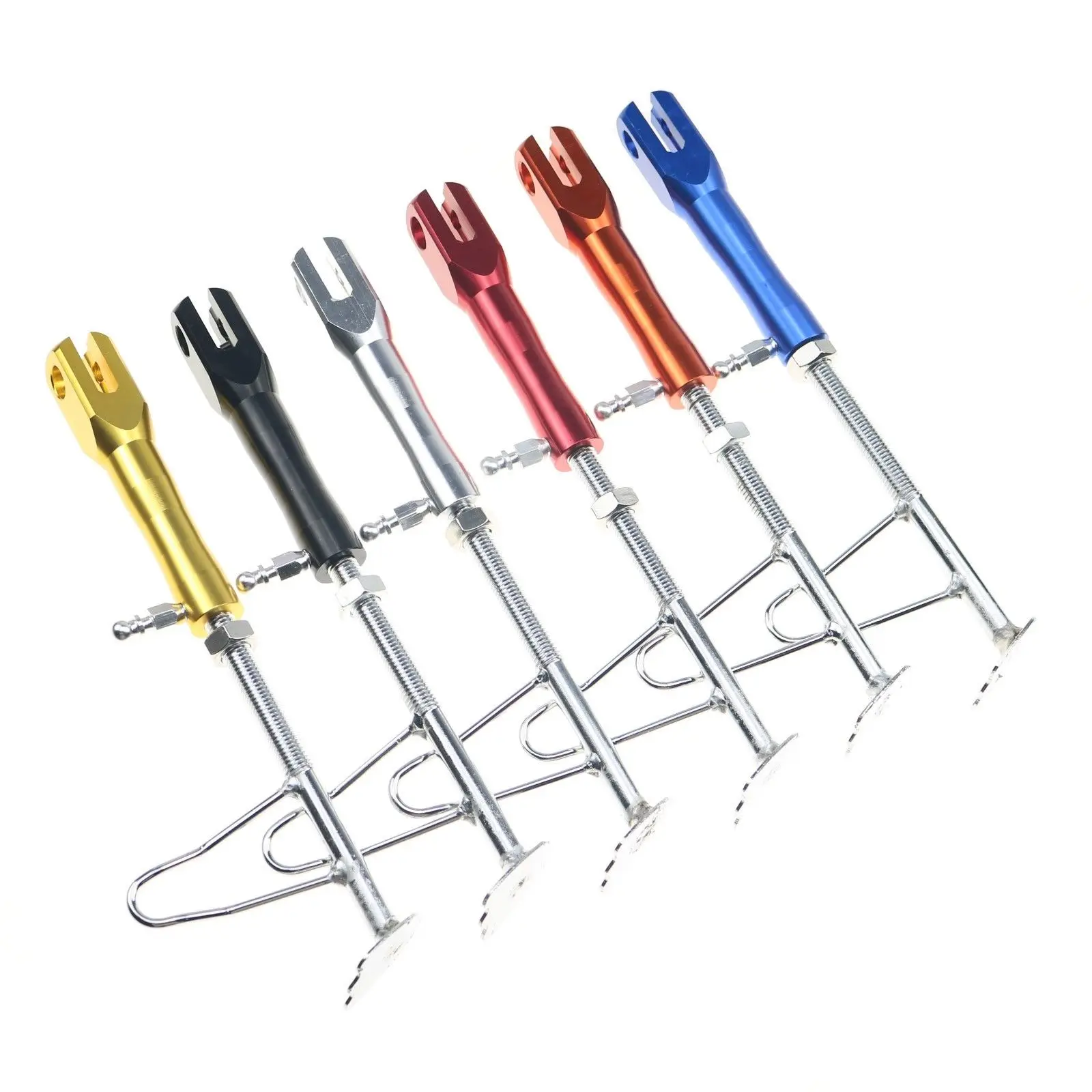 

Motorcycle Kickstand Side Kick Stand for Honda Kawasaki Suzuki Yamaha Universal Scooter