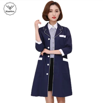 

Medical robes lab coat hospital men and women work dress Korea cosmetic surgery sales beauty salon uniform pharmacy clothing