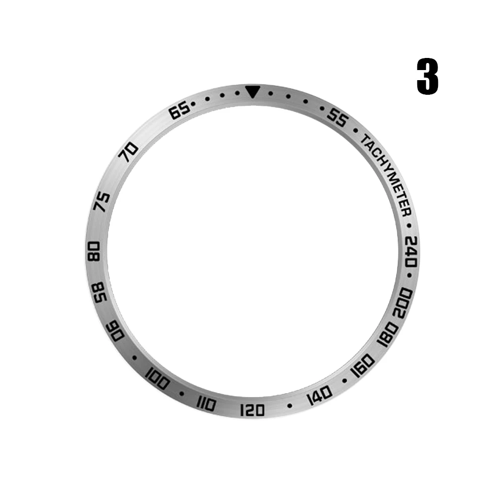 Прочный ультра тонкий сменный Смарт-часы с защитой от царапин металлический ободок корпус часов кольцо Крышка для samsung Galaxy Watch 46 мм - Цвет: 3