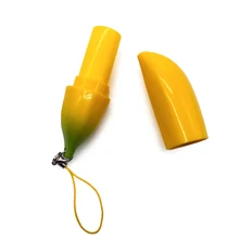 Пустой банан дизайн губная помада трубка милый творческий бальзам в бутылке для детей подарок косметический контейнер трубка